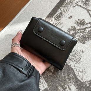 2025新款复古钱包卡包一体证件包卡夹零钱包钱包女款卡包证件收纳