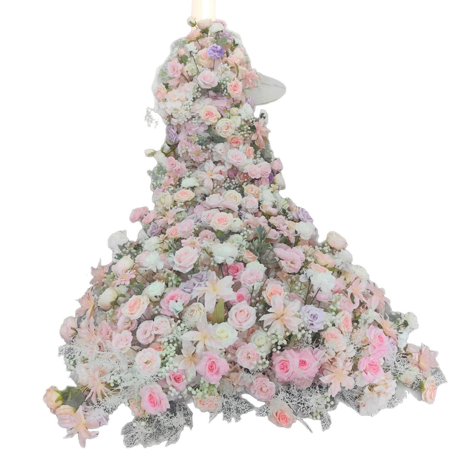 欧式花条婚礼背景墙装饰花排拱门橱窗展厅布置长排花假花桌花,鲜花速递/花卉仿真/绿植园艺,仿真花,淘宝优惠券,粉丝福利购,淘宝优惠卷