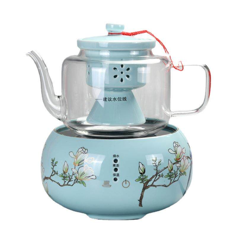 电陶炉茶炉加厚高硅玻璃煮茶器烧水泡茶家用煮茶壶触摸陶瓷电陶炉