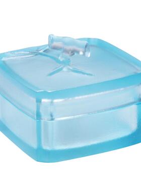 琉璃竹子祥云墨盒印泥盒古风青竹墨池墨碟多用文房毛笔字笔搁四宝