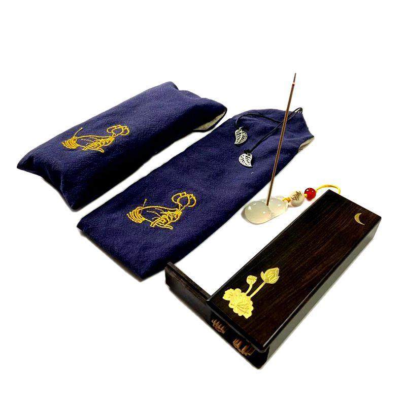 短款黑檀木线香炉禅意紫光檀卧香盒室内沉檀香线香熏炉工艺品,餐饮具,茶道/香炉,淘宝优惠券,粉丝福利购,淘宝优惠卷