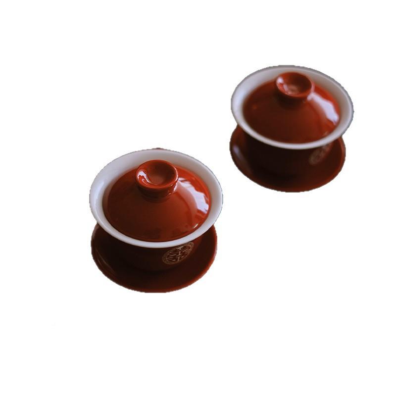 新中式饰客LS-茶几厅茶几茶婚氛围感装桌布婚房布置摆台桌结旗喜