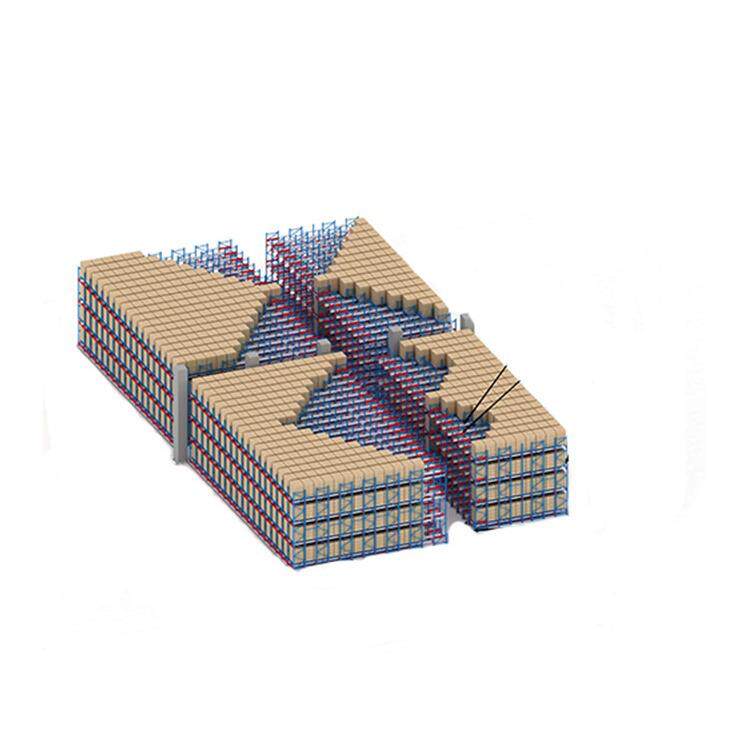 穿梭式货架自动化智能立体仓库货架穿梭小车货架重型仓储货架
