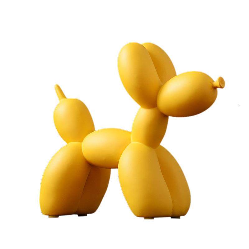 北欧简约气球狗树脂装饰品网红家居创意工艺品电视柜装饰摆件,家居饰品,装饰摆件,淘宝优惠券,粉丝福利购,淘宝优惠卷