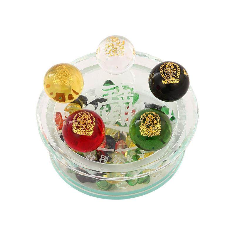 北斗七星阵厂家水晶球摆件五行水晶阵五路财神水晶阵家居摆件,家居饰品,装饰摆件,淘宝优惠券,粉丝福利购,淘宝优惠卷