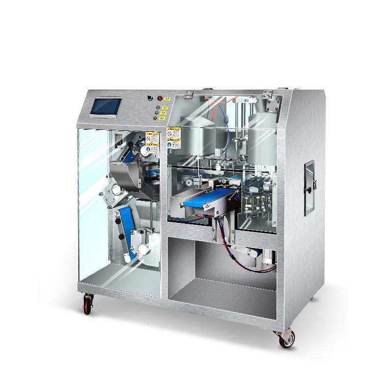 全自动仿手工一体式花边饺子机商用自动化制皮成型一体水煎饺机