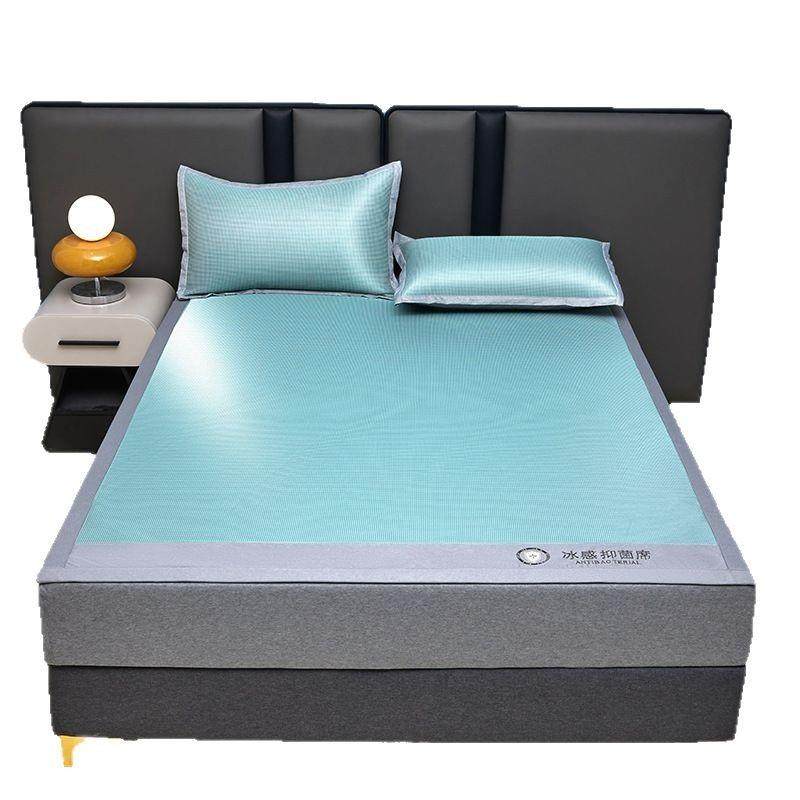 冰感抑菌席三件套可水洗床单床笠空调软席子学生冰丝席二件套,床上用品,冰丝席,淘宝优惠券,粉丝福利购,淘宝优惠卷