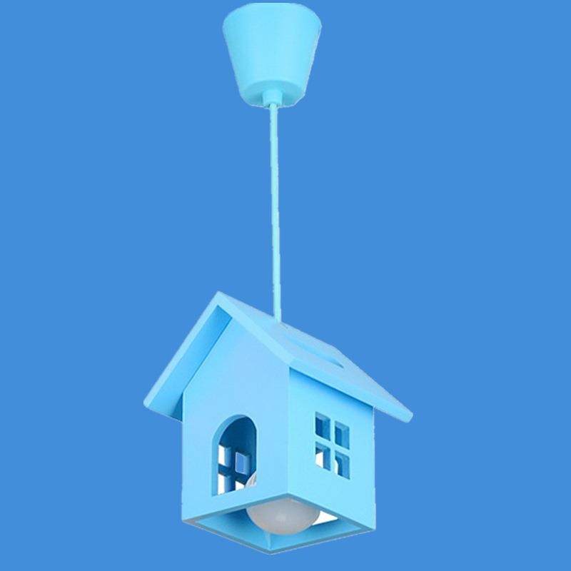 房子吊灯房屋吊灯创意时尚简约卧室书房儿童房灯幼儿园灯具,家装灯饰光源,智能吊灯,淘宝优惠券,粉丝福利购,淘宝优惠卷