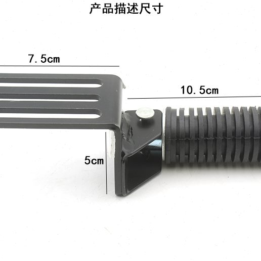 适用于雅迪电动车脚踏板台铃前脚踏搁脚折叠踩脚板后脚踏蹬