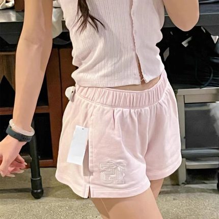 Hollister小海鸥运动裤短裤纯欲风女子透气轻便休闲松紧裤热裤