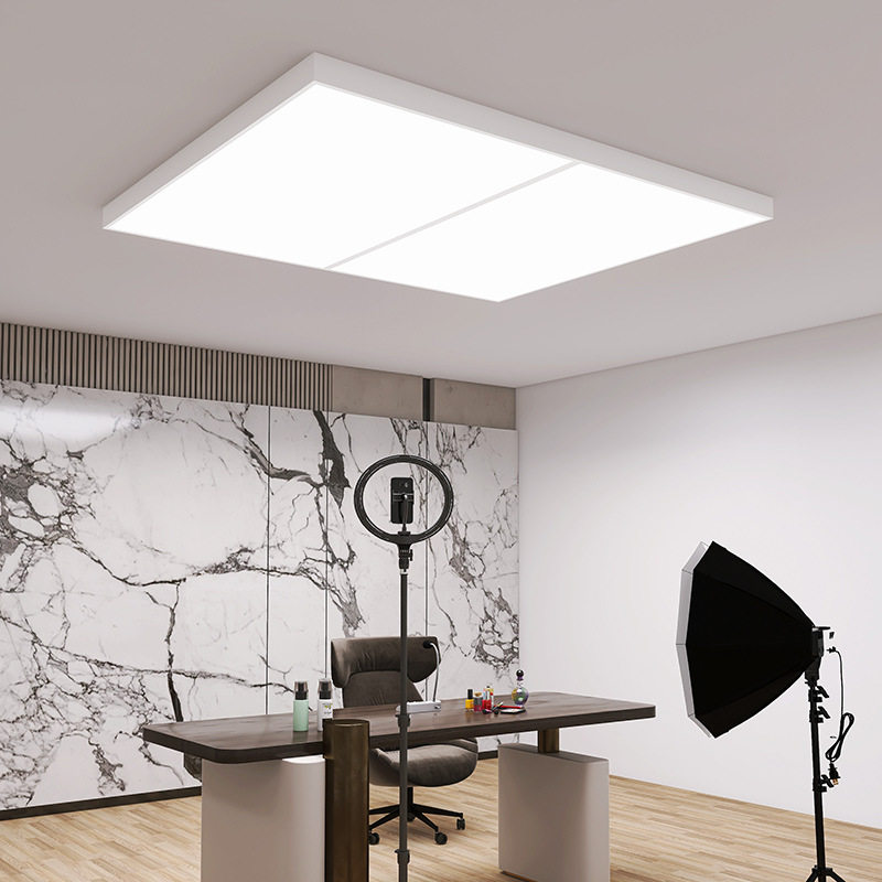 直播间专用顶灯主播补光拍照无影灯服装影棚影楼顶灯拍摄灯光设备