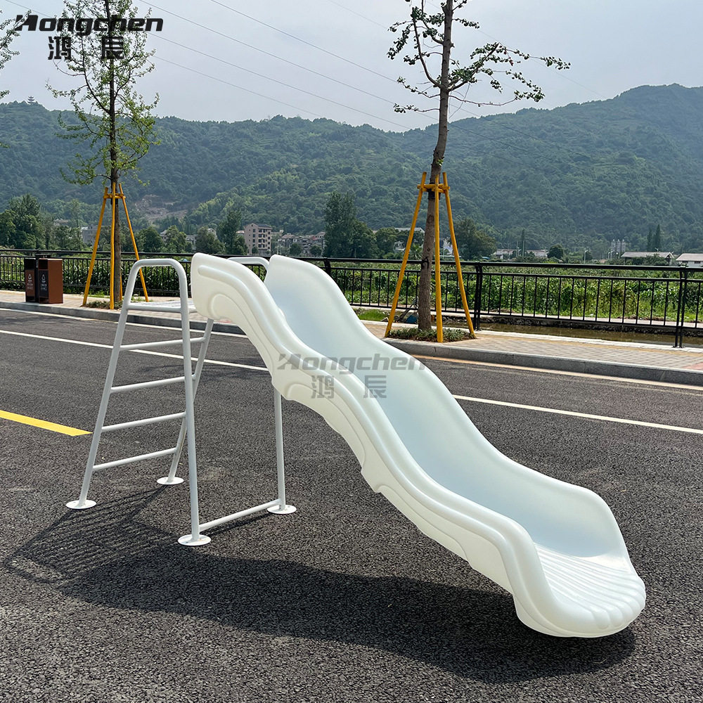 出口外贸品质儿童上下滑梯 铁架烤漆滑梯 幼儿园室内塑料小滑梯