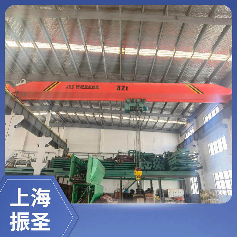 上海车间LDA型32吨跨度20米单梁行吊载重32t升高10m电动单梁行车