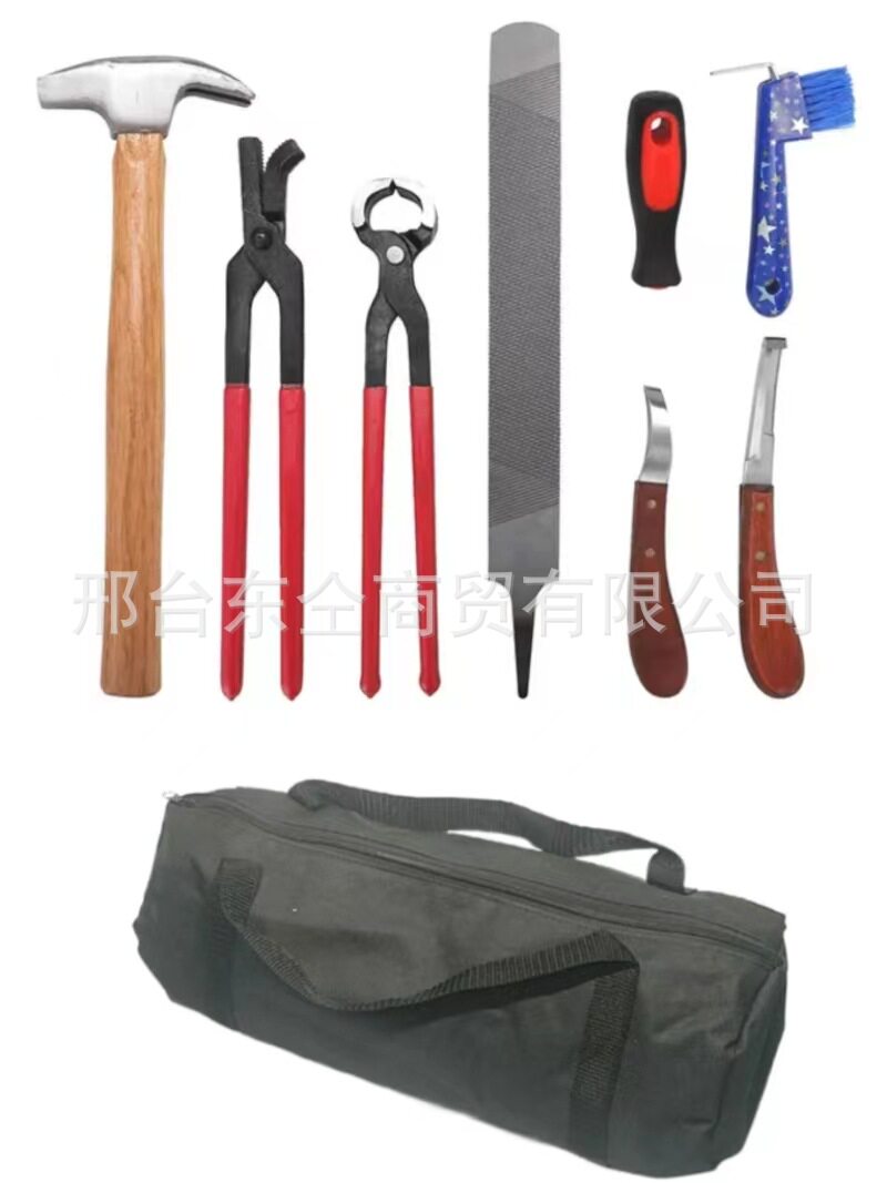 跨境供应修马蹄工具套装马蹄锉马蹄钳马房用品