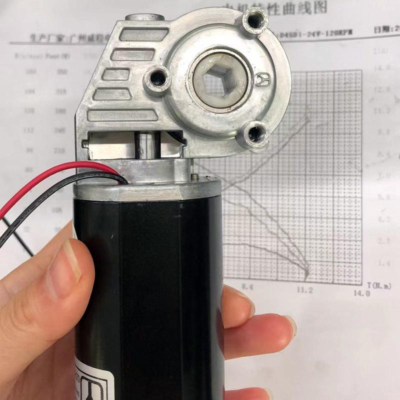 20nm直流涡轮电机12v24v电动餐桌椅课桌升降器马达升降桌电机