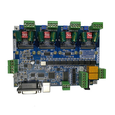 新款USBMACH3 4轴驱动一体 控制板支持手脉 控制驱动一体板
