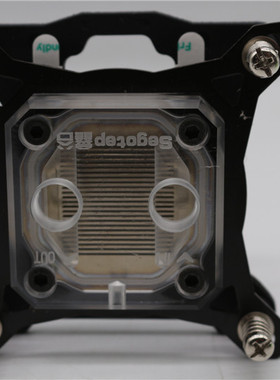 PARAM 电脑分体  AMD CPU 水冷头 紫微水道水冷头