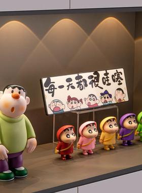 玄关摆件创意胖虎入户客厅