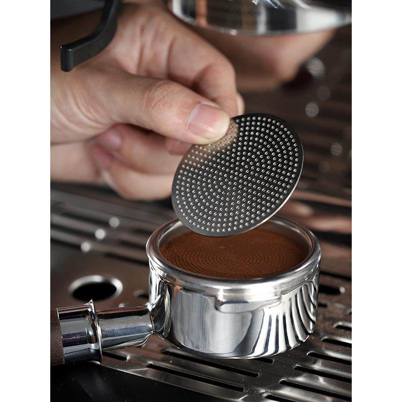 不锈钢二次分水网意式咖啡机手柄粉碗烧结片均匀萃取过滤片烧结网,餐饮具,配套器具,淘宝优惠券,粉丝福利购,淘宝优惠卷