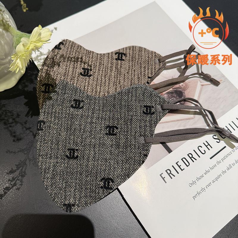 2025新款立体口罩欧美气质高颜值女防风防寒保暖透气面罩时尚韩版