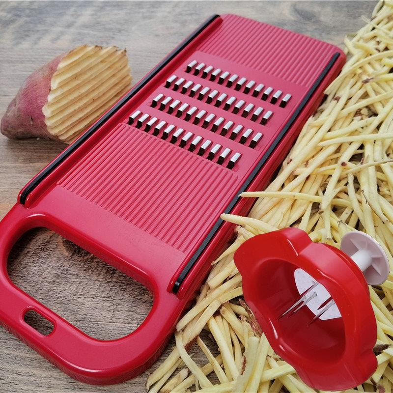 日本擦丝神器家用厨房插丝