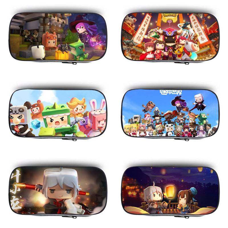 迷你世界花小楼迷斯拉叶小龙儿童笔袋中小学生文具盒铅笔盒男孩子,收纳整理,卡套,淘宝优惠券,粉丝福利购,淘宝优惠卷