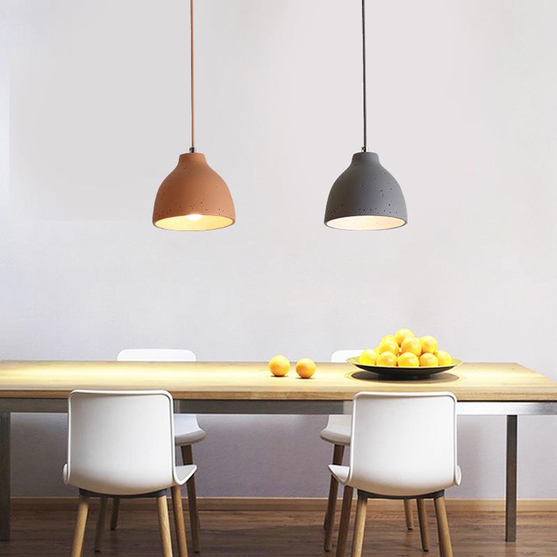 北欧树脂创意马克龙清吧餐厅吊灯餐桌吧台客厅卧室商铺单头灯具