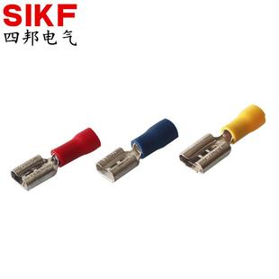 187冷压端子插簧6.3端头 FDD2 量大FDD1.25 250母预绝缘接头