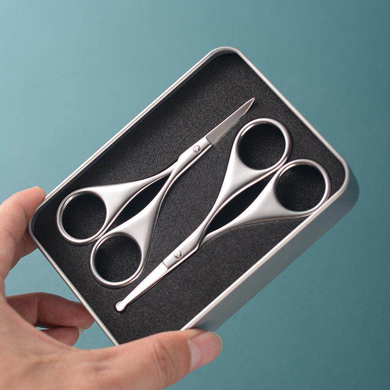 小剪刀剪鼻毛神器男手动鼻毛剪修剪器修眉工具眉剪眉毛剪去修胡子
