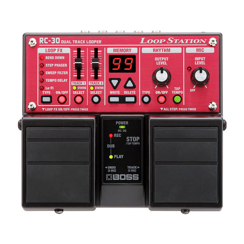 BOSS电吉他效果器RC300贝斯LOOP乐句循环RC1人声录音鼓机单块