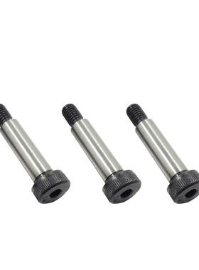 12.9级高强度塞打螺丝内六角发黑色螺栓等高限位轴肩钉螺栓6M5