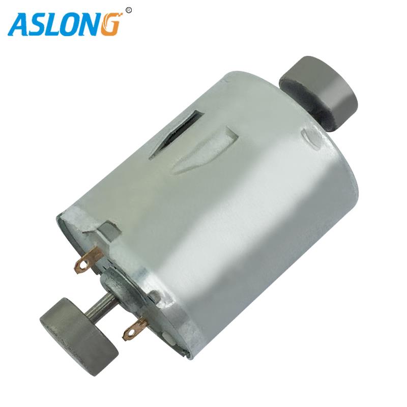 ASLONG RK370双出轴振动马达 震动电机 双振动 微型小马达6-12V