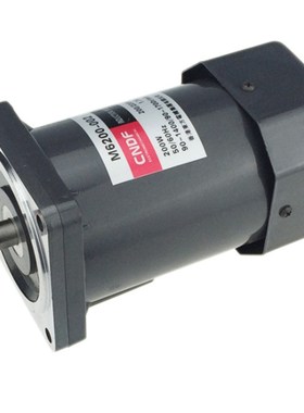 200W光轴刹车电磁感应调速电机M6200-002定速6IK200A-C无极正反转