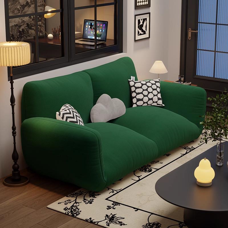 布艺沙发2025新款简约日式榻榻米懒人沙发可躺可睡地上双人小沙发