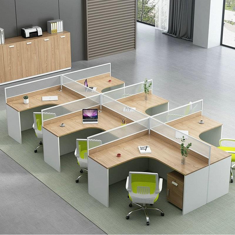 办四公作桌KT-G620-简约现代办办公室屏风卡座人位办公桌子职员桌