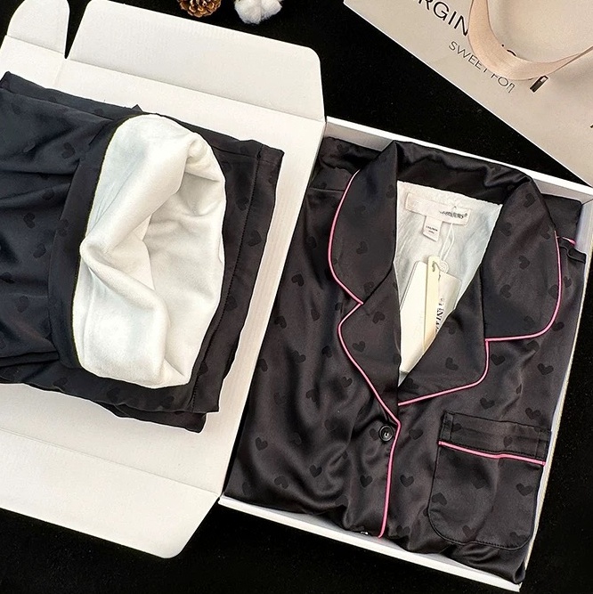 【卖了几百件的睡衣】加绒女睡衣