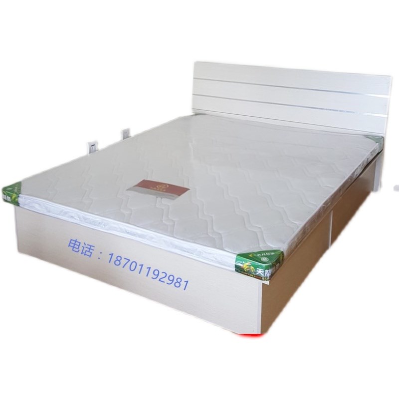 板式床高箱床小户型双人床经济型家用箱式L多功能储物收纳床箱体