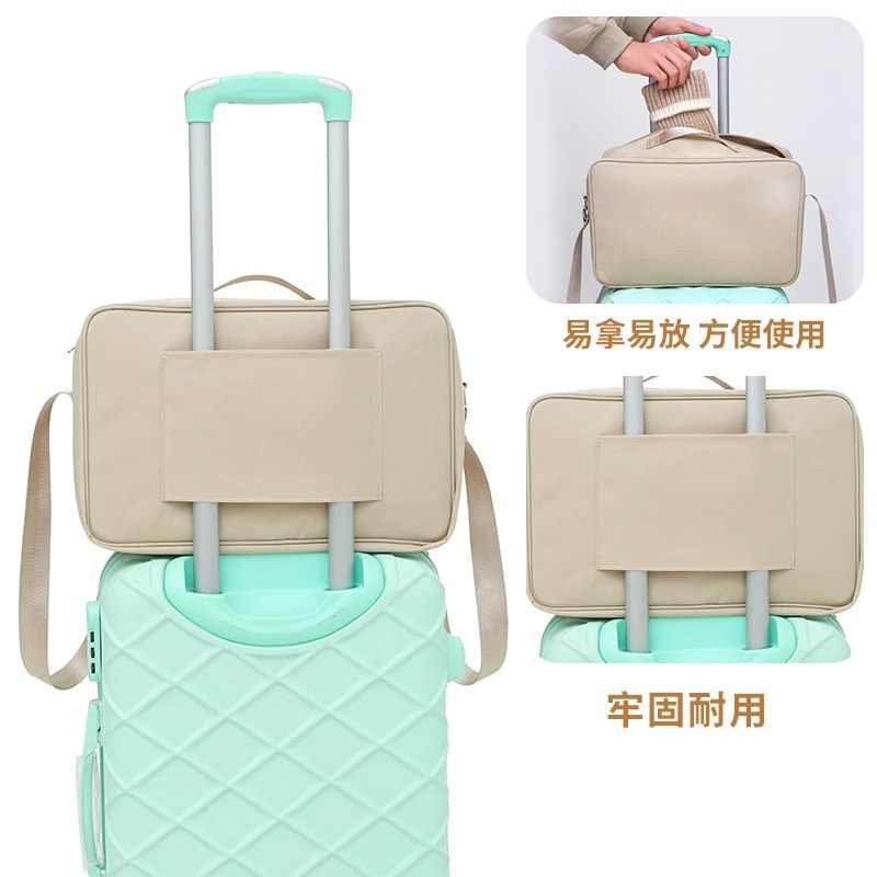 【行李箱b打开变衣柜】旅行收纳包悬挂衣物收纳袋分层可折衣柜收