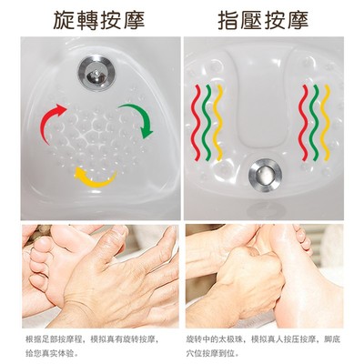 陶瓷洗脚盆足浴盆洗脚池卫生间按D摩瓷器沐足盆泡脚盆家用落地