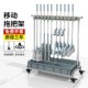 落地式 可移动拖把l架不锈钢置物架放扫把拖布扫帚沥水收纳架子家
