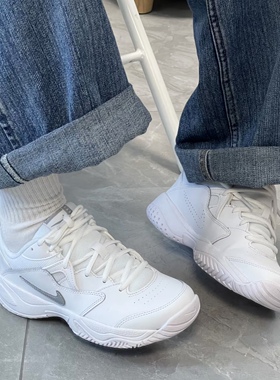 Nike/耐克Nike Court Lite 2防滑透气白色网球鞋运动鞋AR8836-101
