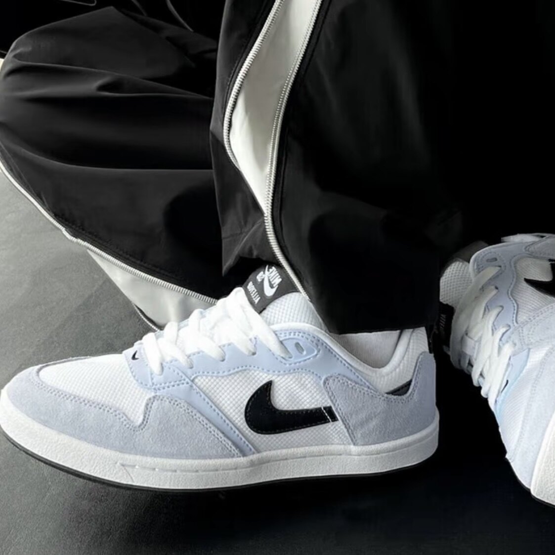 Nike SB Alleyoop 蓝色男子滑板鞋板鞋CJ0882-500 断码特惠
