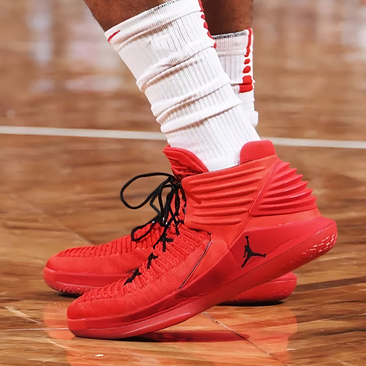 Nike/耐克正品Air Jordan 32 AJ32 男子大红色篮球鞋AH3348-601