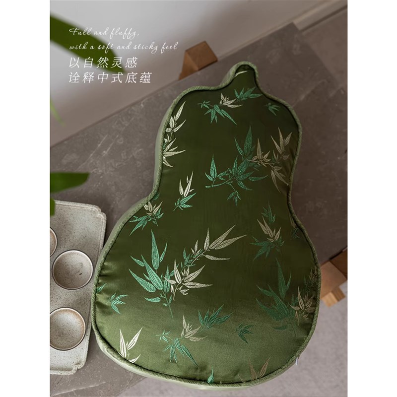 速发异形葫芦抱枕中式沙发靠垫绒布靠包高档客厅床头枕头靠枕腰枕