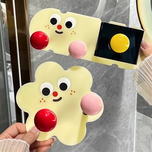 速发多风胺卫生间浴室吹巴机架壁挂免打孔风筒置电吹风支架梳子架