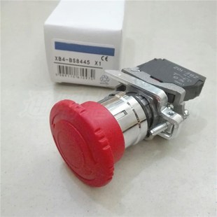 急停按钮 蘑菇头 XB4 BS8445X 1NC 旋转复位 B4新款