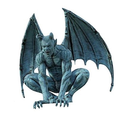 Retro Gargoyle Resin Statue Ghost Demon Angel Wings Bat