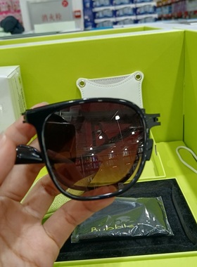 山姆Bubble折叠太阳眼镜镜片渐进茶色 太阳眼镜超轻24克内送卡包