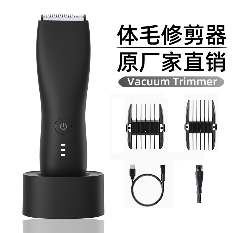 Hair Trimmer,Electric Below-The-Belt Trimmer Built for Men,E