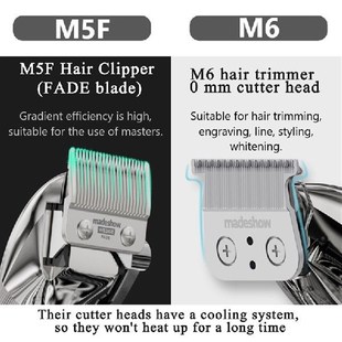 Hair Clipper Professional Madeshow For Trimmer